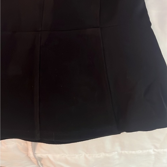 Black BCBG peplum top size small - Picture 3 of 5